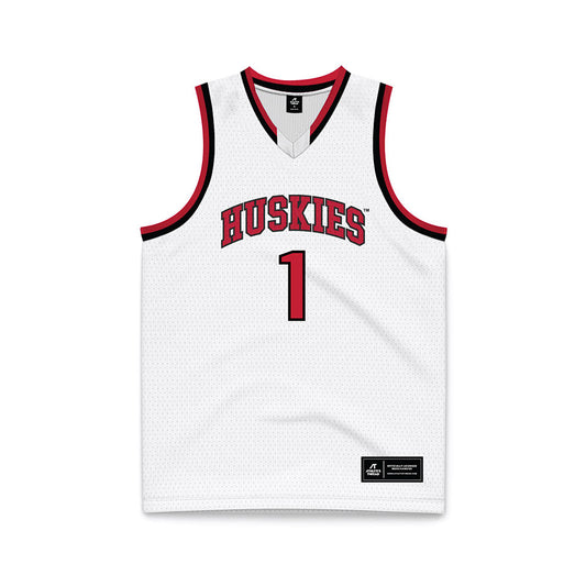 Northern Illinois - NCAA Men's Basketball : Makhai Valentine - Basketball Jersey-0