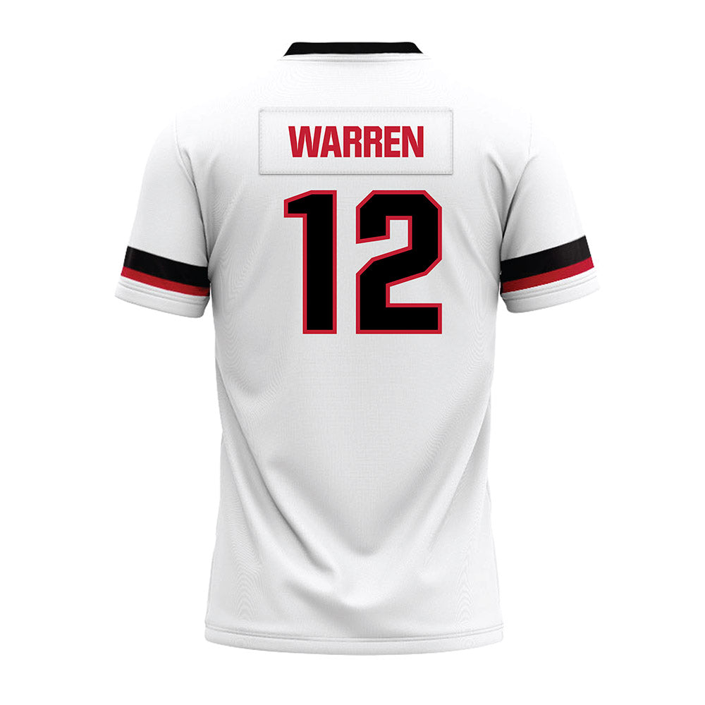 Northern Illinois - NCAA Football : Aaron Warren - Premium Football Jersey-1