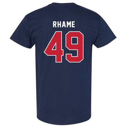 Richmond - NCAA Baseball : Cole Rhame - Classic Shersey T-Shirt-1