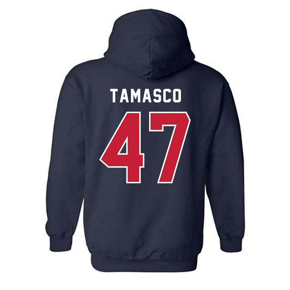 Richmond - NCAA Men's Lacrosse : Gray Tamasco - Classic Shersey Hooded Sweatshirt-1
