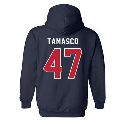Richmond - NCAA Men's Lacrosse : Gray Tamasco - Classic Shersey Hooded Sweatshirt-1