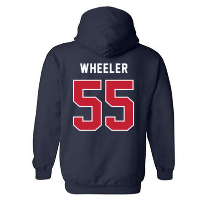 Richmond - NCAA Football : Tanner Wheeler - Classic Shersey Hooded Sweatshirt-1