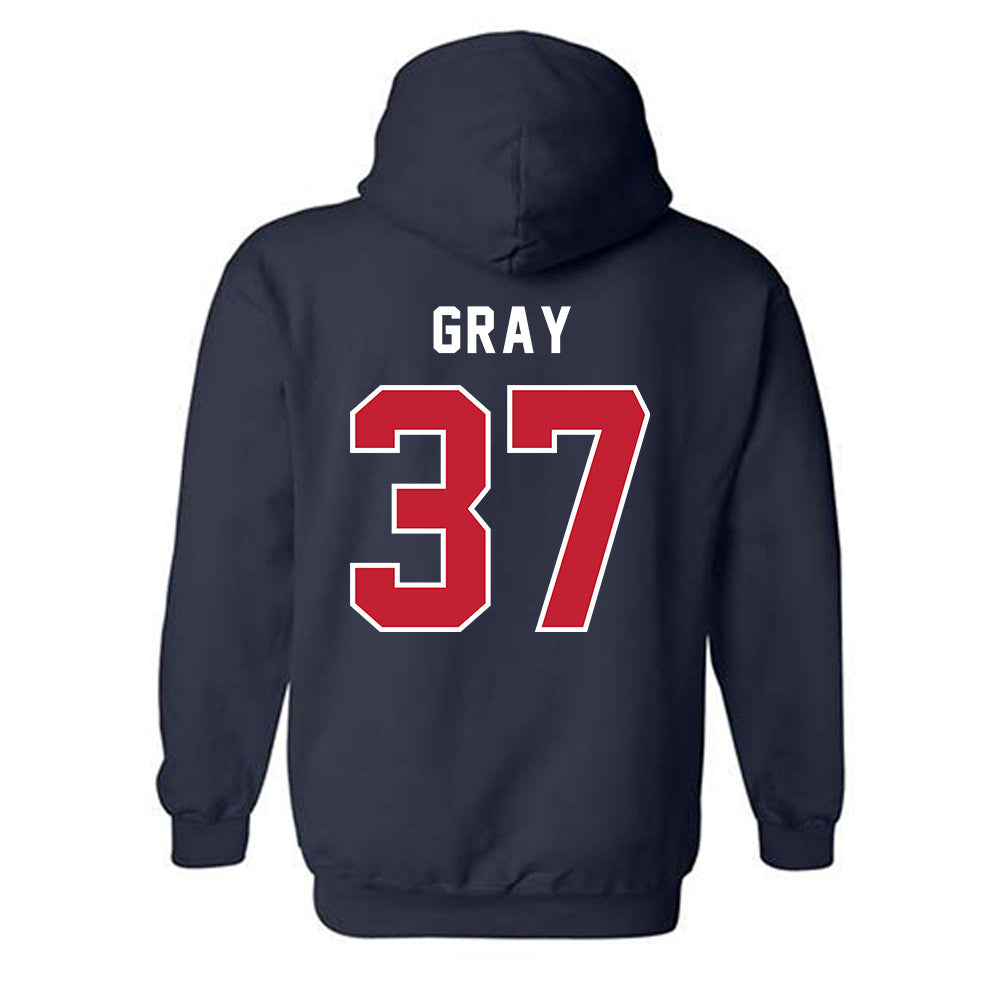 Richmond - NCAA Football : Ned Gray - Classic Shersey Hooded Sweatshirt-1