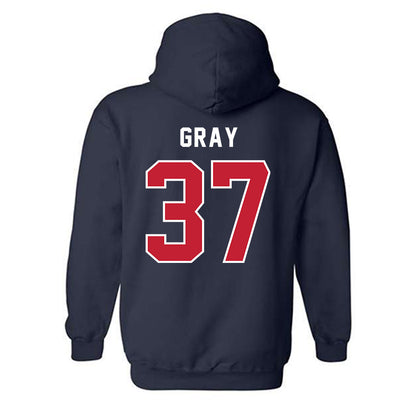 Richmond - NCAA Football : Ned Gray - Classic Shersey Hooded Sweatshirt-1