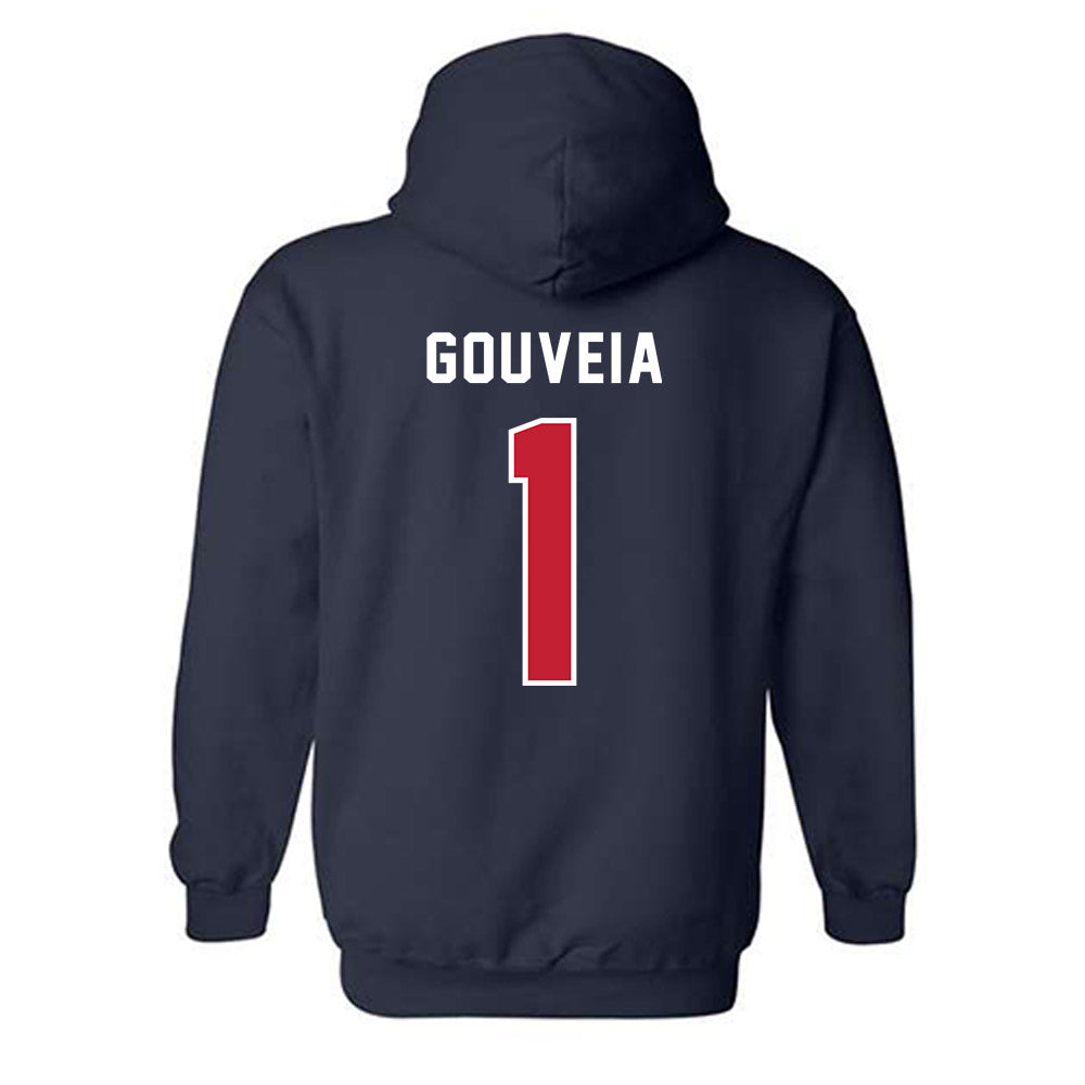 Richmond - NCAA Women's Lacrosse : Ally Gouveia - Classic Shersey Hooded Sweatshirt-1