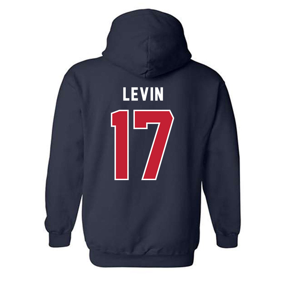 Richmond - NCAA Football : Jack Levin - Classic Shersey Hooded Sweatshirt-1