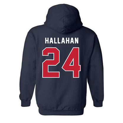Richmond - NCAA Women's Lacrosse : Grace Hallahan - Classic Shersey Hooded Sweatshirt-1