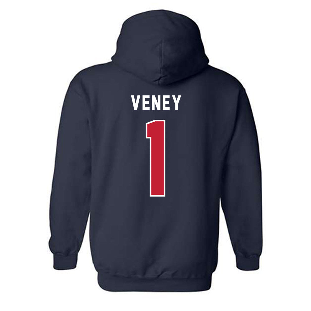 Richmond - NCAA Football : Quanye Veney - Classic Shersey Hooded Sweatshirt-1