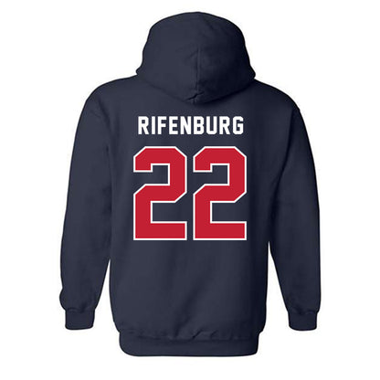 Richmond - NCAA Women's Basketball : Bridget Rifenburg - Classic Shersey Hooded Sweatshirt-1