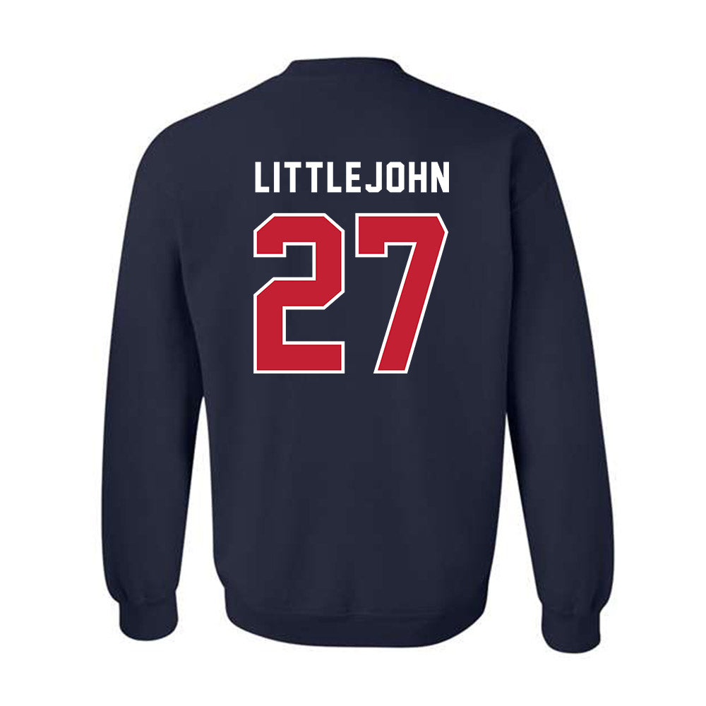 Richmond - NCAA Men's Lacrosse : Lucas Littlejohn - Classic Shersey Crewneck Sweatshirt-1