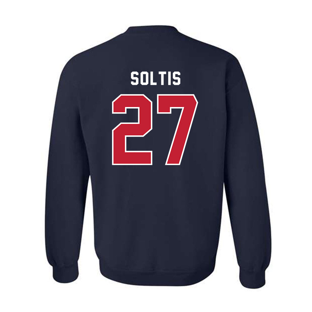 Richmond - NCAA Football : Christian Soltis - Classic Shersey Crewneck Sweatshirt-1