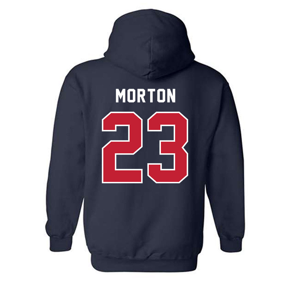 Richmond - NCAA Men's Basketball : Alexis Morton - Classic Shersey Hooded Sweatshirt-1