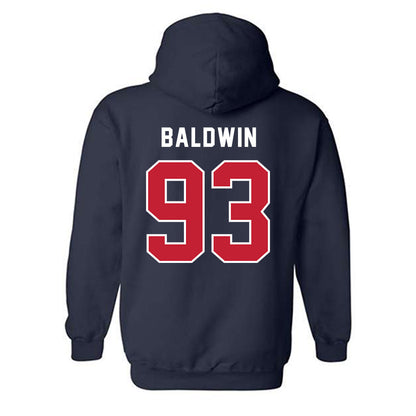 Richmond - NCAA Football : Terae Baldwin - Classic Shersey Hooded Sweatshirt-1