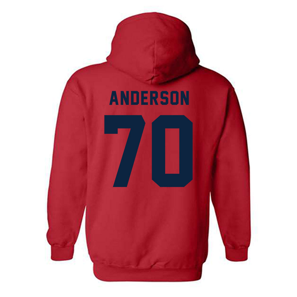 Richmond - NCAA Football : Ronald Anderson - Classic Shersey Hooded Sweatshirt-1