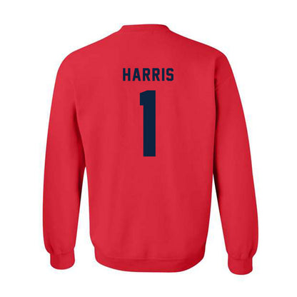 Richmond - NCAA Men's Lacrosse : Hunter Harris - Classic Shersey Crewneck Sweatshirt-1