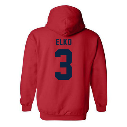 Richmond - NCAA Baseball : Michael Elko - Classic Shersey Hooded Sweatshirt-1