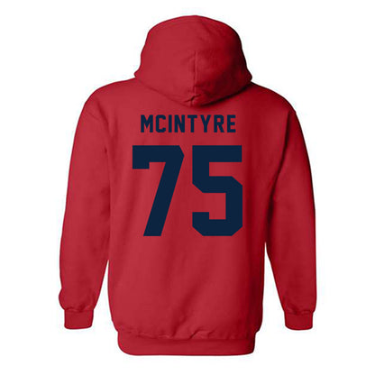 Richmond - NCAA Football : Brady McIntyre - Classic Shersey Hooded Sweatshirt-1
