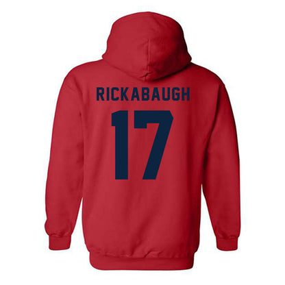 Richmond - NCAA Baseball : RJ Rickabaugh - Classic Shersey Hooded Sweatshirt-1