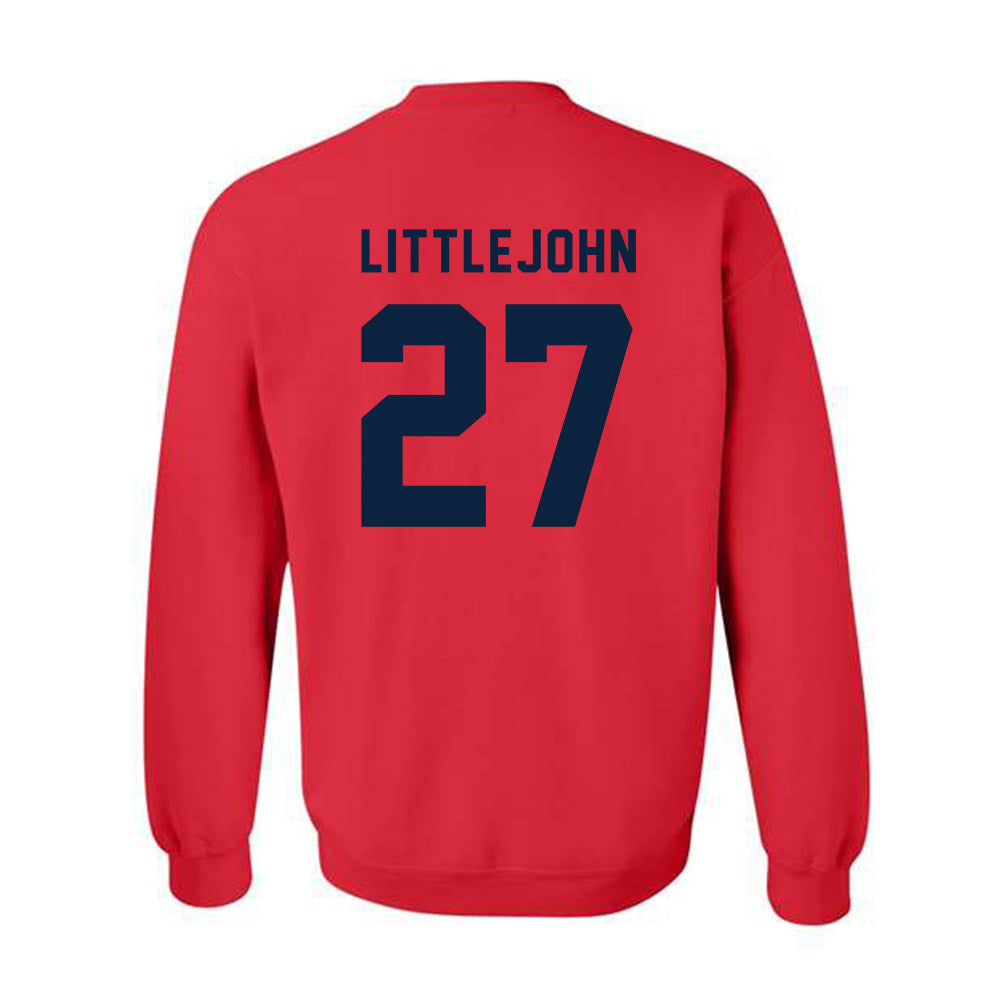 Richmond - NCAA Men's Lacrosse : Lucas Littlejohn - Classic Shersey Crewneck Sweatshirt-1