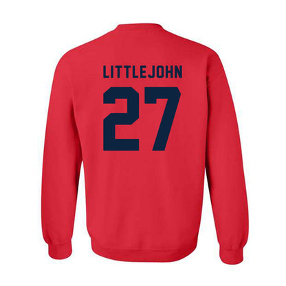 Richmond - NCAA Men's Lacrosse : Lucas Littlejohn - Classic Shersey Crewneck Sweatshirt-1