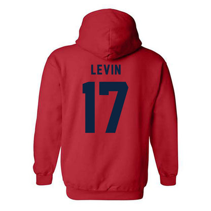 Richmond - NCAA Football : Jack Levin - Classic Shersey Hooded Sweatshirt-1