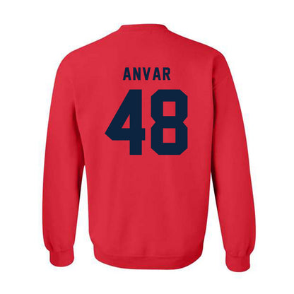 Richmond - NCAA Baseball : Bijan Anvar - Classic Shersey Crewneck Sweatshirt-1