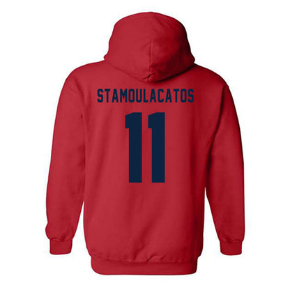 Richmond - NCAA Women's Soccer : Christina Stamoulacatos - Classic Shersey Hooded Sweatshirt-1
