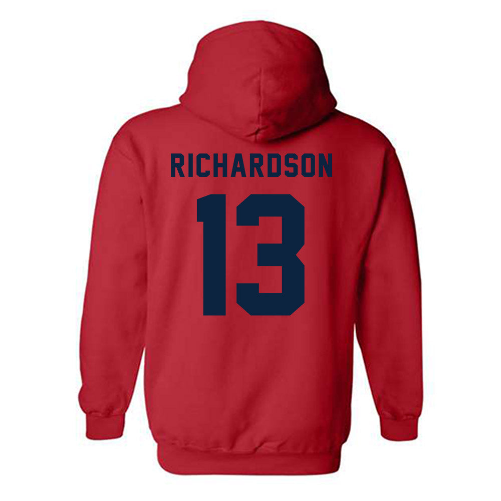 Richmond - NCAA Football : Kyree Richardson - Classic Shersey Hooded Sweatshirt-1