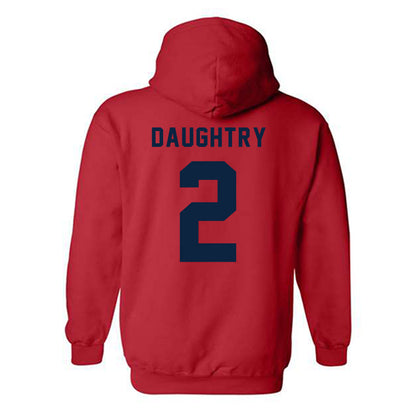 Richmond - NCAA Men's Basketball : Jaden Daughtry - Classic Shersey Hooded Sweatshirt-1