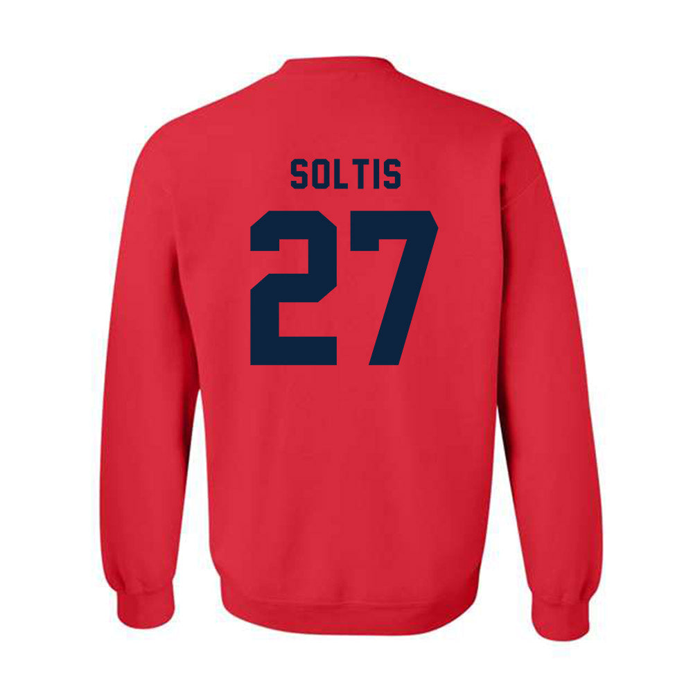 Richmond - NCAA Football : Christian Soltis - Classic Shersey Crewneck Sweatshirt-1