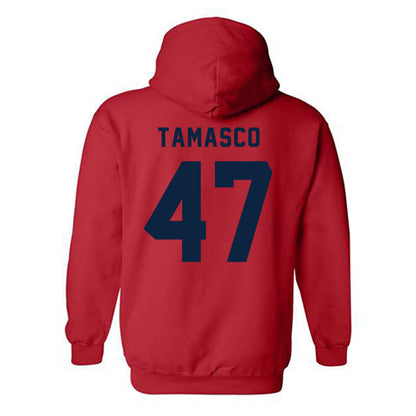 Richmond - NCAA Men's Lacrosse : Gray Tamasco - Classic Shersey Hooded Sweatshirt-1