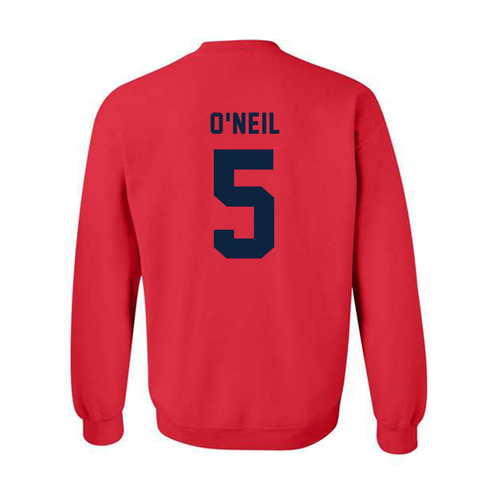 Richmond - NCAA Men's Lacrosse : Aidan O'Neil - Classic Shersey Crewneck Sweatshirt-1