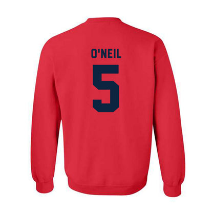 Richmond - NCAA Men's Lacrosse : Aidan O'Neil - Classic Shersey Crewneck Sweatshirt-1