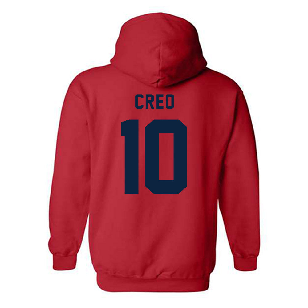 Richmond - NCAA Men's Lacrosse : Gavin Creo - Classic Shersey Hooded Sweatshirt-1