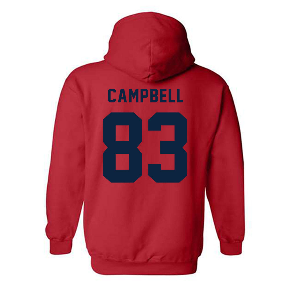 Richmond - NCAA Football : Ryan Campbell - Classic Shersey Hooded Sweatshirt-1