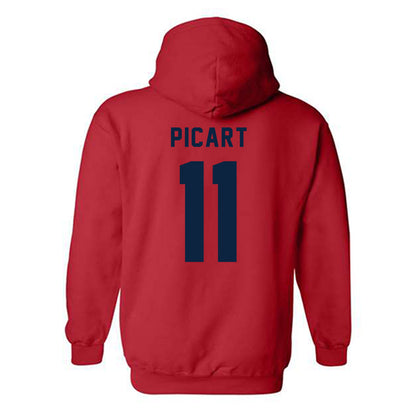 Richmond - NCAA Men's Lacrosse : Daniel Picart - Classic Shersey Hooded Sweatshirt-1