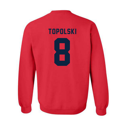 Richmond - NCAA Baseball : Chase Topolski - Classic Shersey Crewneck Sweatshirt-1