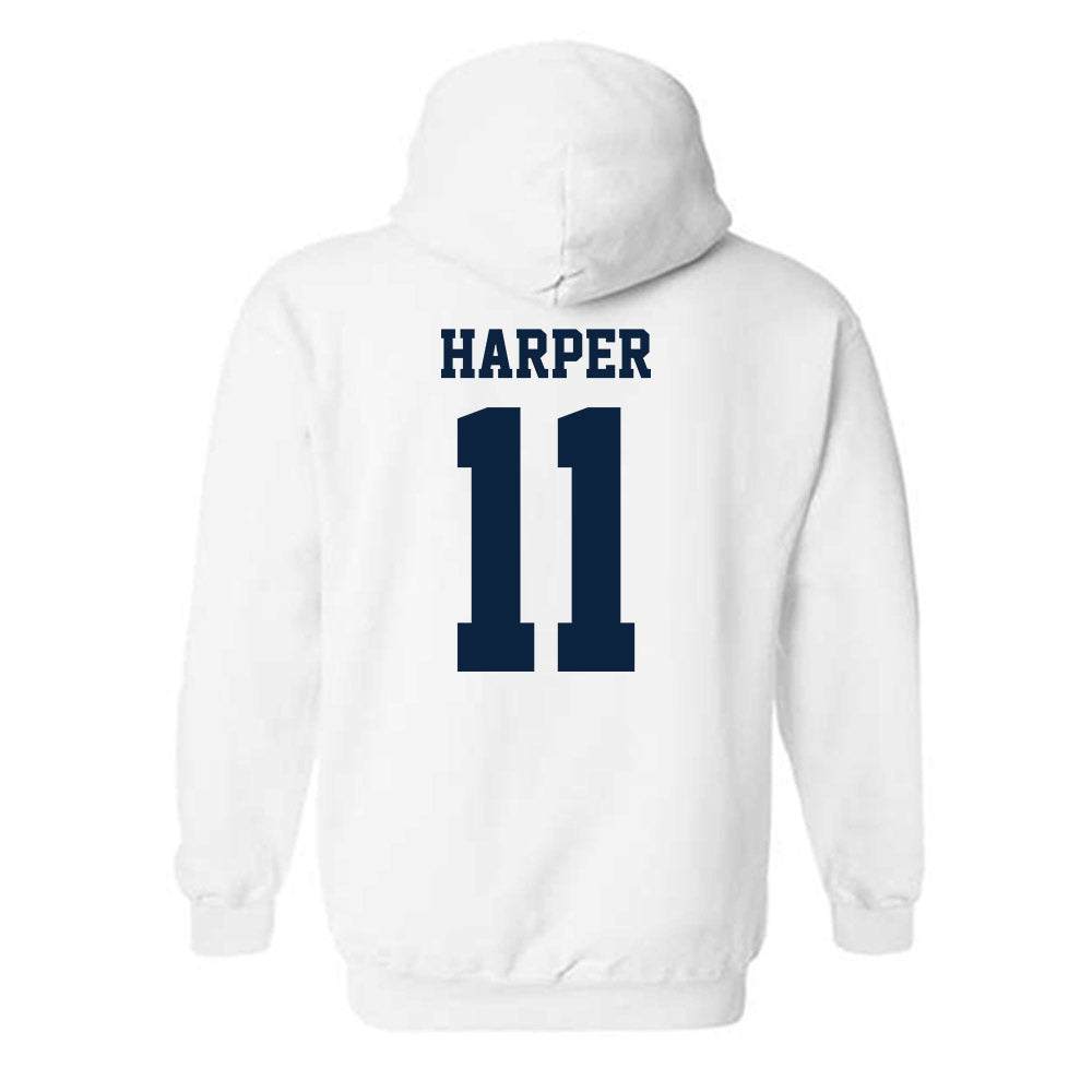 Richmond - NCAA Men's Basketball : William Harper - Classic Shersey Hooded Sweatshirt-1