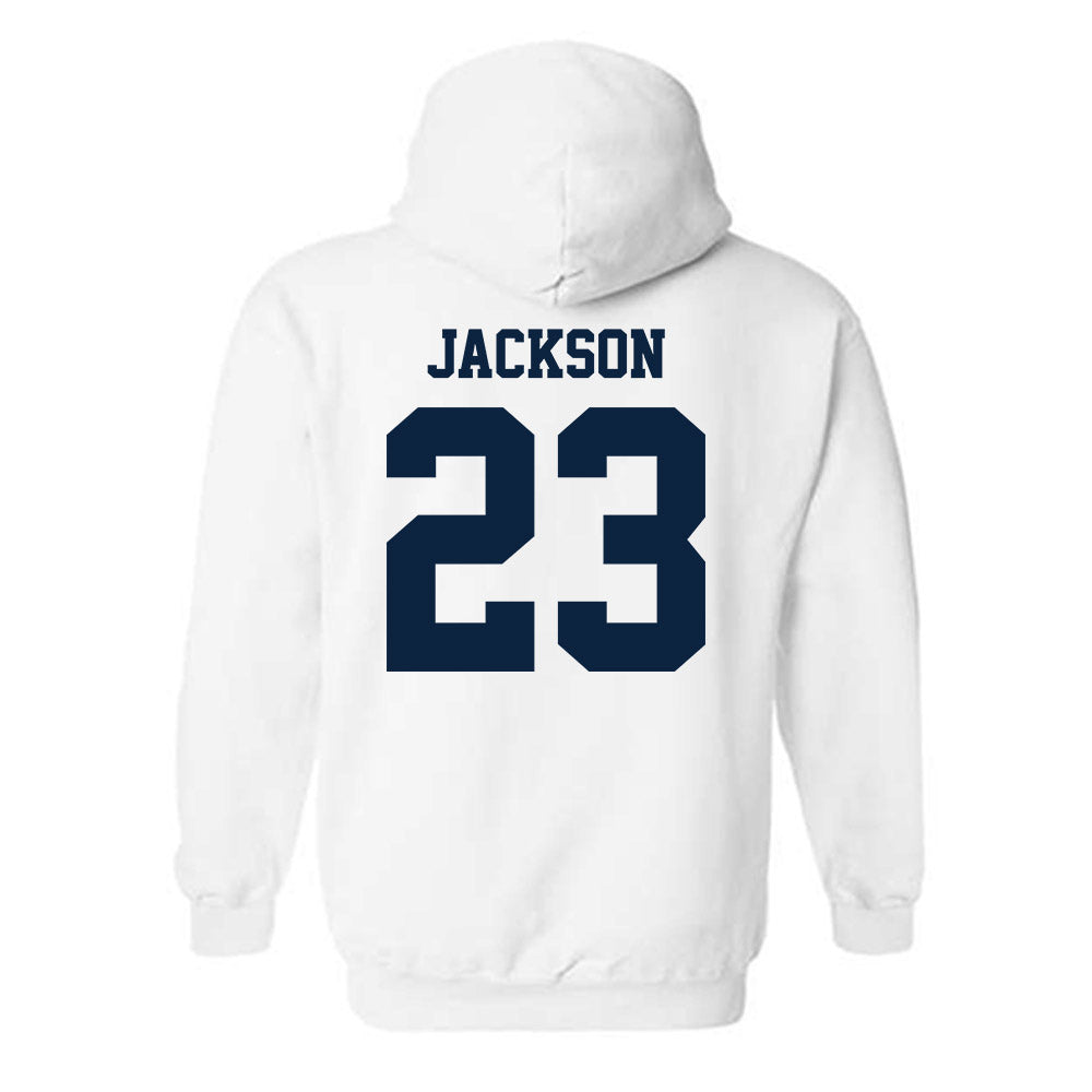 Richmond - NCAA Women's Soccer : Logan Jackson - Classic Shersey Hooded Sweatshirt-1