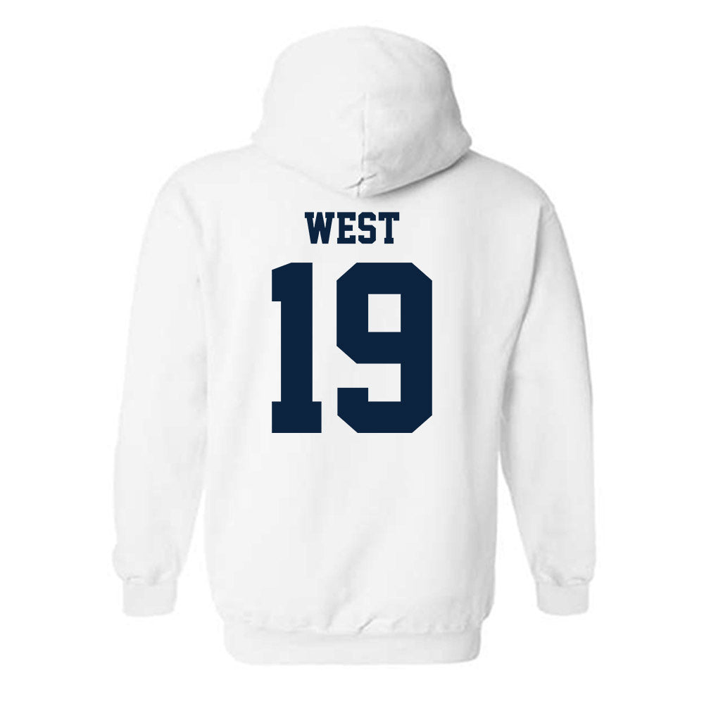 Richmond - NCAA Women's Soccer : Paige West - Classic Shersey Hooded Sweatshirt-1