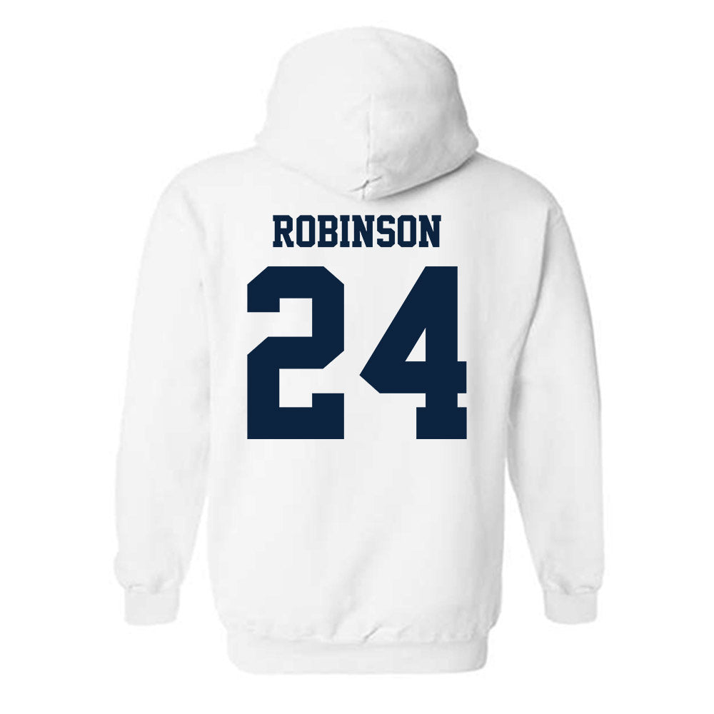 Richmond - NCAA Men's Basketball : Jaylen Robinson - Classic Shersey Hooded Sweatshirt-1