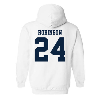 Richmond - NCAA Men's Basketball : Jaylen Robinson - Classic Shersey Hooded Sweatshirt-1