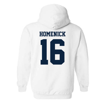 Richmond - NCAA Men's Basketball : Dylan Homenick - Classic Shersey Hooded Sweatshirt-1