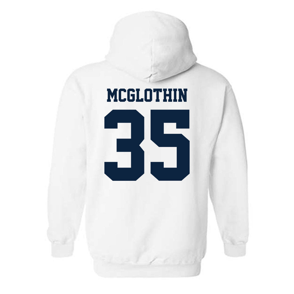 Richmond - NCAA Men's Basketball : Bryson McGlothin - Classic Shersey Hooded Sweatshirt-1