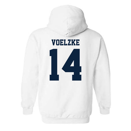 Richmond - NCAA Men's Lacrosse : Harrison Voelzke - Classic Shersey Hooded Sweatshirt-1