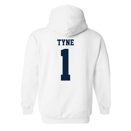 Richmond - NCAA Men's Basketball : Mikkel Tyne - Classic Shersey Hooded Sweatshirt-1