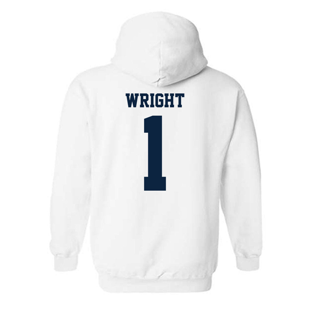 Richmond - NCAA Women's Basketball : Rayne Wright - Classic Shersey Hooded Sweatshirt-1