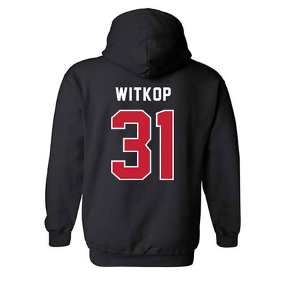 Richmond - NCAA Baseball : Paul Witkop - Classic Shersey Hooded Sweatshirt-1