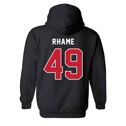 Richmond - NCAA Baseball : Cole Rhame - Classic Shersey Hooded Sweatshirt-1