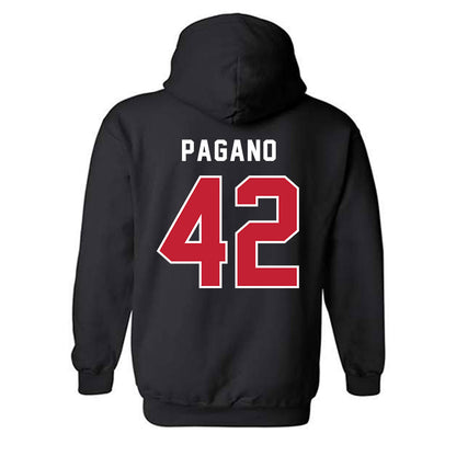 Richmond - NCAA Men's Lacrosse : James Pagano - Classic Shersey Hooded Sweatshirt-1